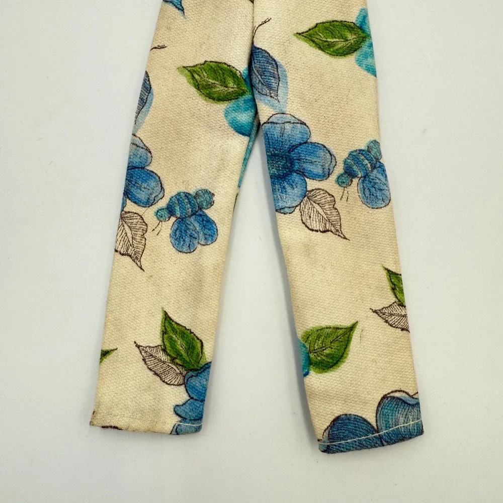 Vtg 70s Barbie Clone Mod Era Outfit Floral 2-Piece‎ with Rickrack Accents OOAK